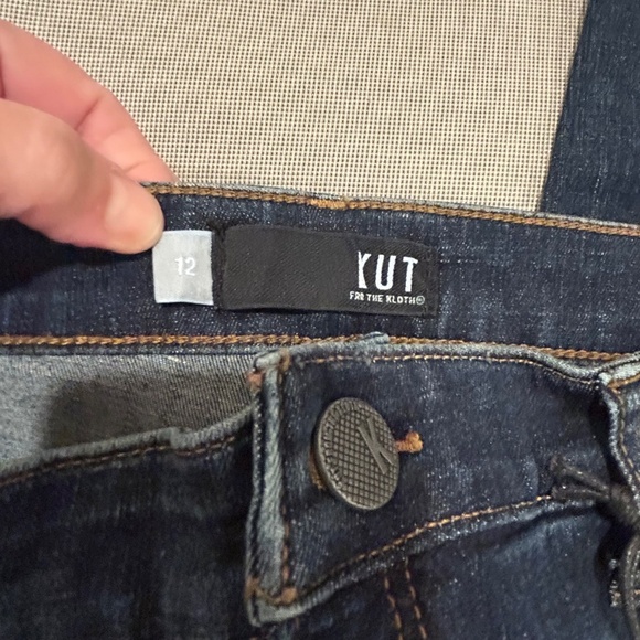 NWT Kut From the Kloth Jeans Connie High Rise Fab Ab Ankle Skinny Size 12 - Picture 6 of 15